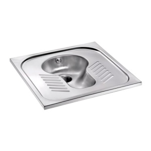 Placa turca acero inox. Mediclinics