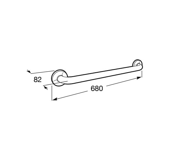 Asas rectas de baño Access Pro Roca - Brillo - Ítem3