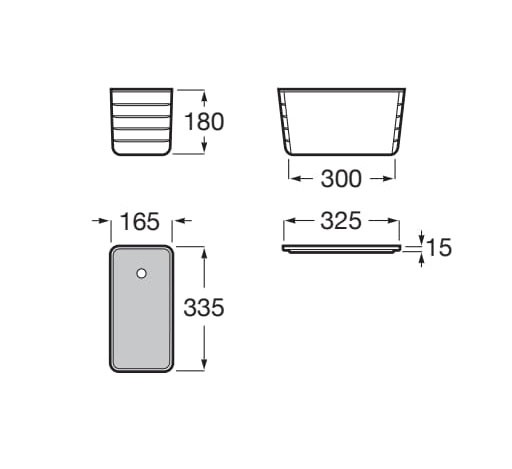 Cajas organizadoras para mueble Roca - Ítem1