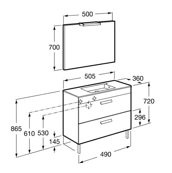 Mueble debba Roca fondo reducido - Ítem6