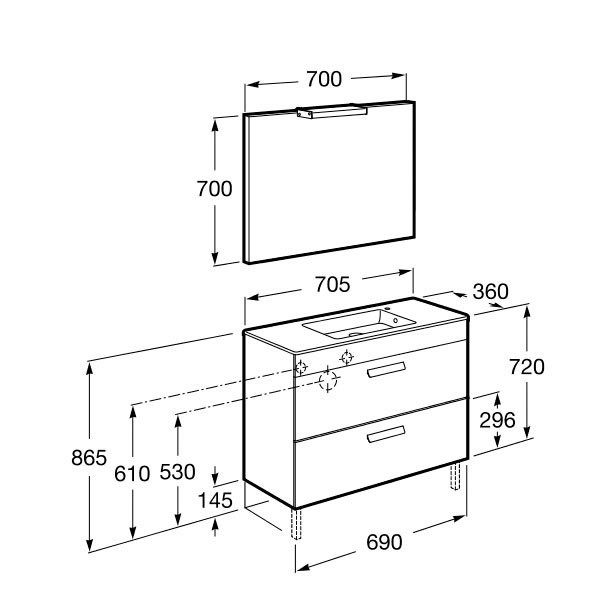 Mueble debba Roca fondo reducido - Ítem8