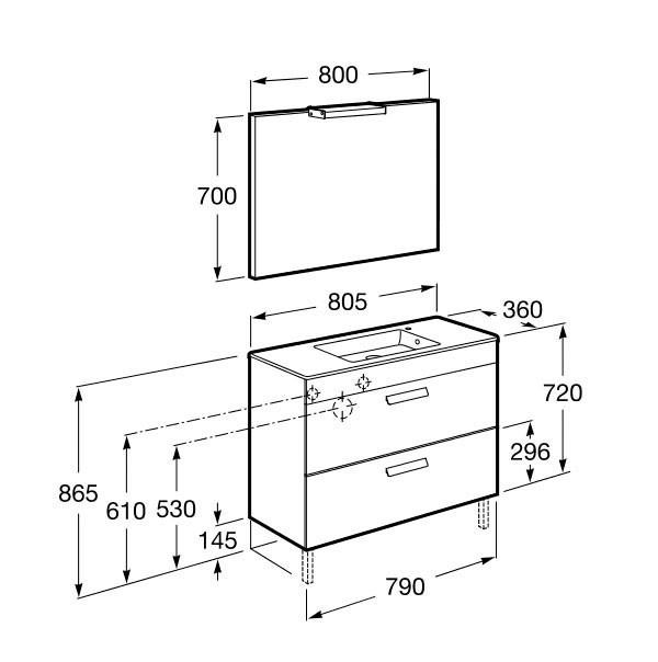 Mueble debba Roca fondo reducido - Ítem9