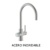 Grifo Cocina Aquafy® curvo 2 vías Roca - Ítem4