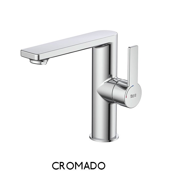 Grifo Lavabo con cuerpo liso con maneta lateral Targa Roca - Ítem2