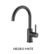 Grifo lavabo cuerpo liso con maneta lateral Ona Roca - Ítem6
