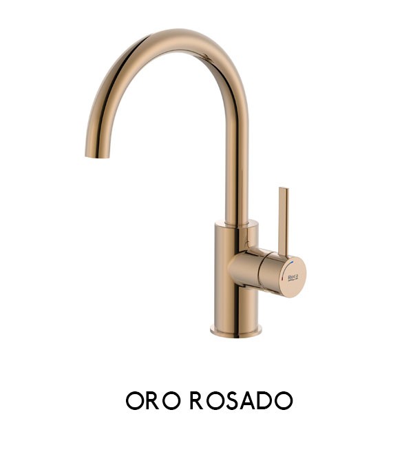 Grifo lavabo cuerpo liso con maneta lateral Ona Roca - Ítem4