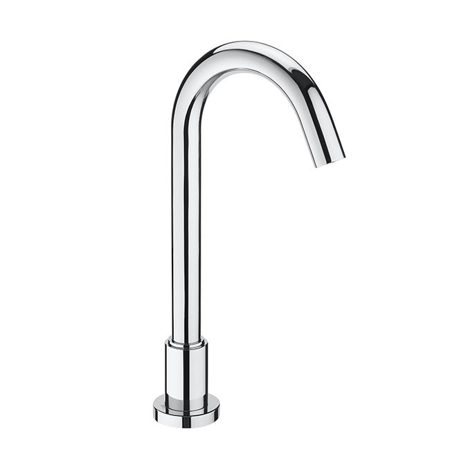 Grifería electrónica para lavabo (un agua) caño alto Loft-E Roca