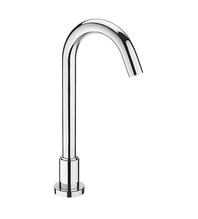 Grifería electrónica para lavabo premezcla caño alto Loft-E Roca