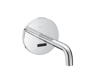 Grifería electrónica mural para lavabo (un agua) Sentronic-E Roca