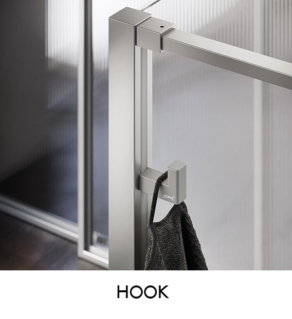 Mampara ducha Select+ Walk-In 10 mm con Shelf Hüppe - Ítem14