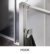 Mampara ducha Select+ Walk-In 10 mm con Shelf Hüppe - Ítem14