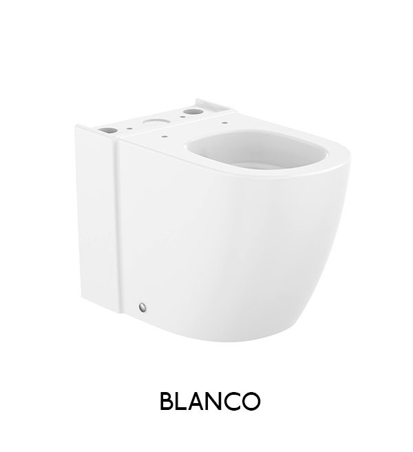 Inodoro tanque bajo Roca Meridian - adosado pared - Ítem3