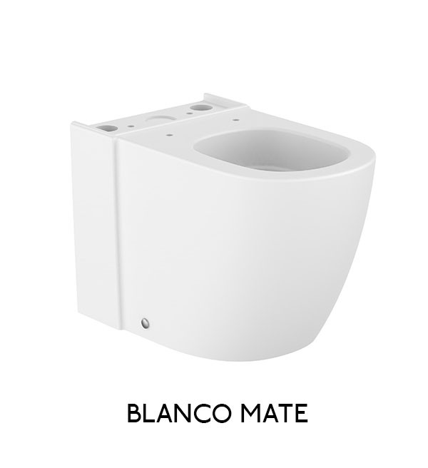 Inodoro tanque bajo Roca Meridian - adosado pared - Ítem4