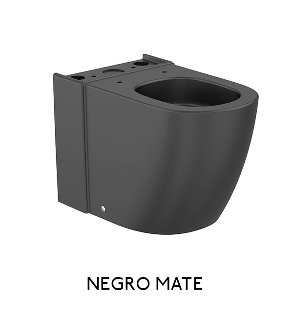 Inodoro tanque bajo Roca Meridian - adosado pared - Ítem5
