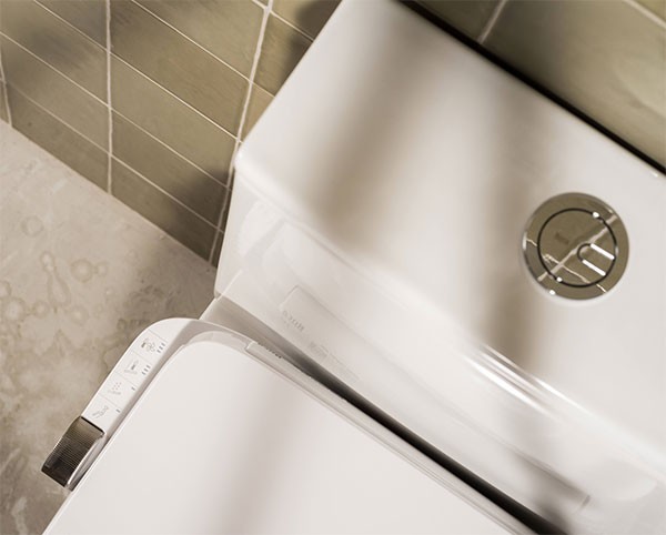 Inodoro In-Wash Ona compacto tanque bajo Roca - adosado a pared - Ítem3