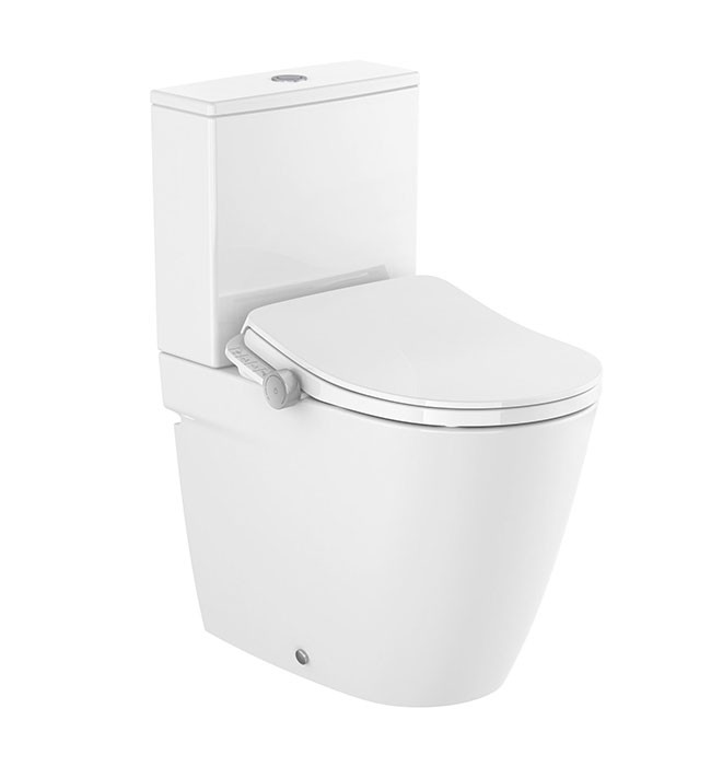 Inodoro In-Wash Ona compacto tanque bajo Roca - adosado a pared