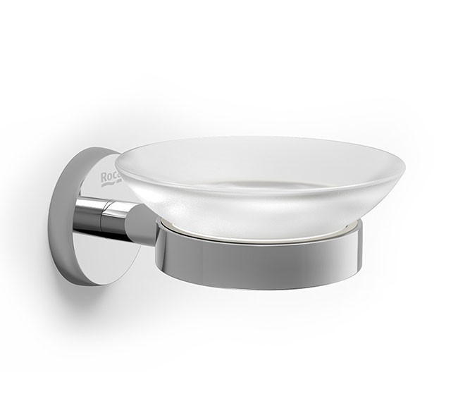 Jabonera de pared Twin Roca