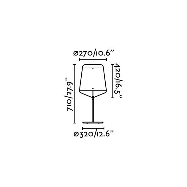 Lámpara Stood Table de Faro Barcelona - Ítem1