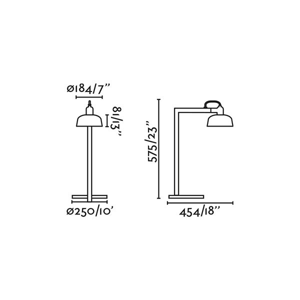 Lámpara Tatawin Table Glass de Faro Barcelona - Ítem1