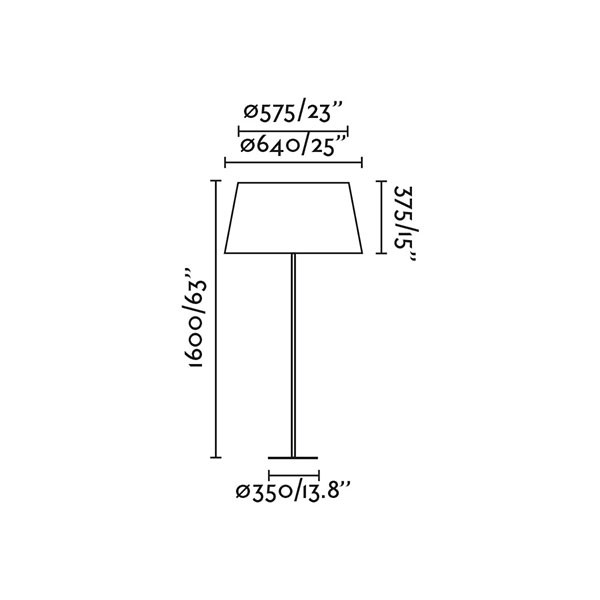 Lámpara Windsor Floor de Faro Barcelona - Ítem1