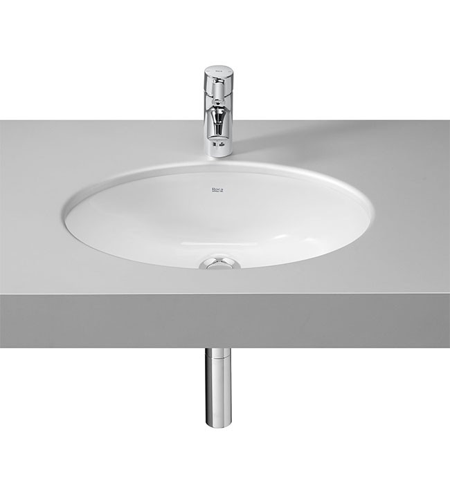 Lavabo encimera o bajo encimera Neo Selene Roca