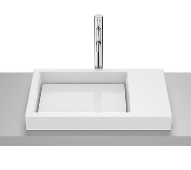 Lavabo encimera Horizon Skyline Roca