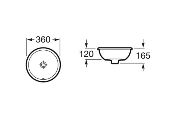 Lavabo encimera Foro Roca - Ítem1