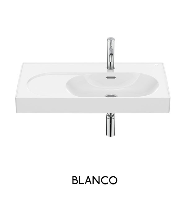 Lavabo mural asimétrico Meridian Roca - Ítem3