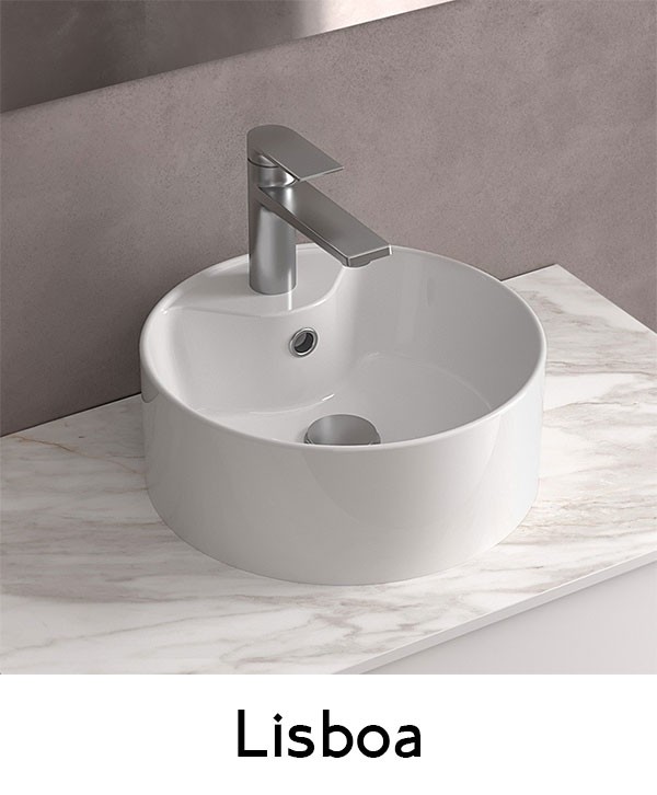 Mueble de baño lavabo de posar Attila 2 cajones coqueta Salgar - Ítem2