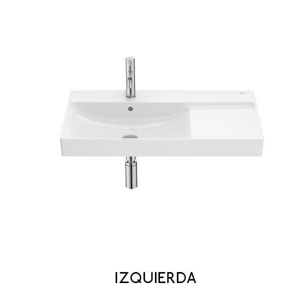Lavabo mural asimétrico Finceramic Ona Roca - Ítem6