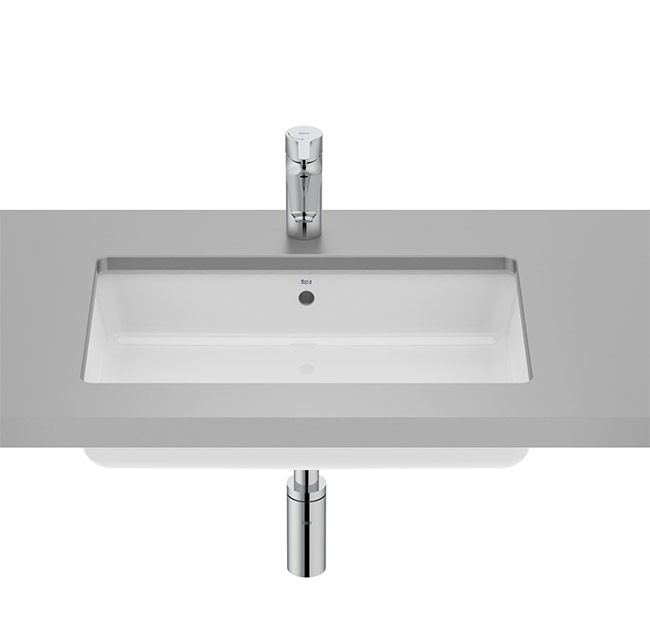 Lavabo de bajo encimera The Gap Square Roca