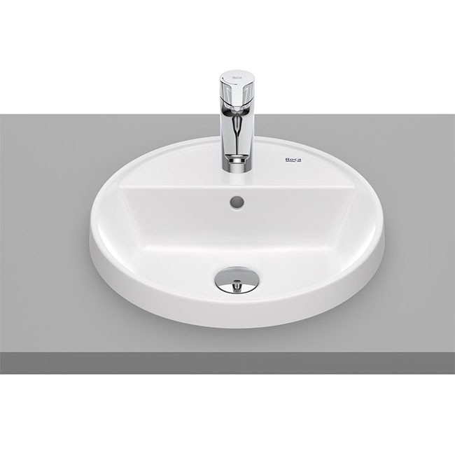 Lavabo de encimera con orificio The Gap Roca