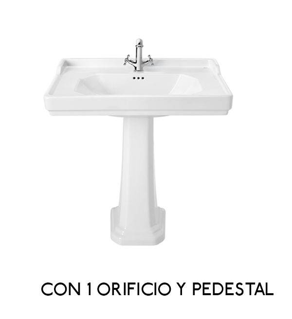 Lavabo mural Carmen Roca para pedestal - Ítem5