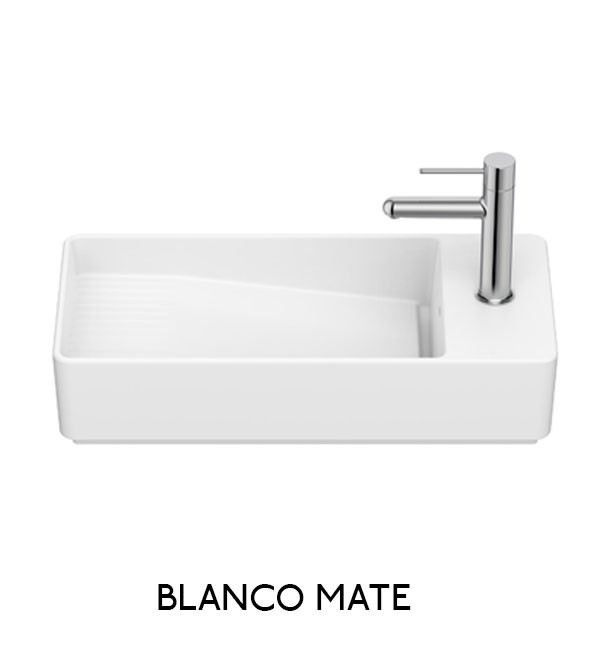 Lavabo mural compacto 550 x 275 Tura Roca - Ítem3