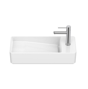 Lavabo mural compacto 550 x 275 Tura Roca