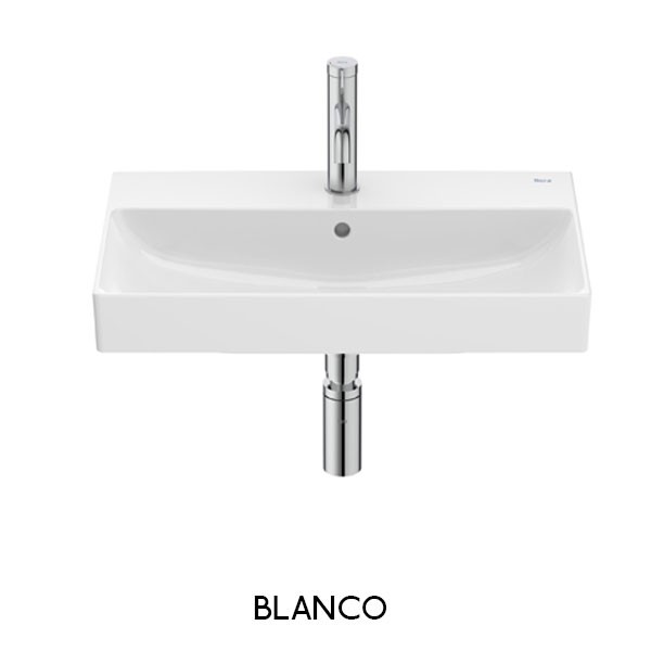 Lavabo compacto mural para semipedestal Finceramic Ona Roca - Ítem3
