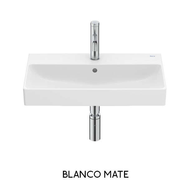 Lavabo compacto mural para semipedestal Finceramic Ona Roca - Ítem4