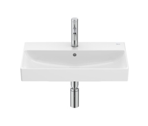 Lavabo compacto mural para semipedestal Finceramic Ona Roca