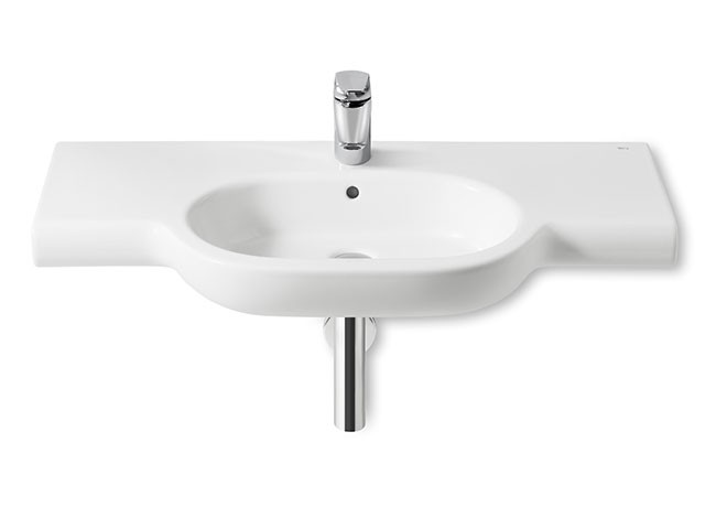 Lavabo para pedestal o semipedestal Meridian Roca