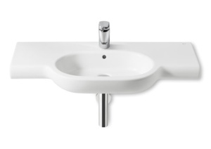 Lavabo para pedestal o semipedestal Meridian Roca