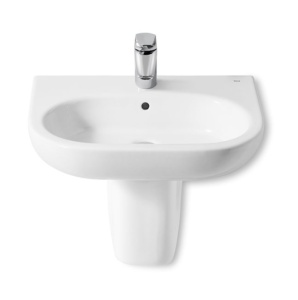 Lavabo para pedestal o semipedestal Meridian Roca