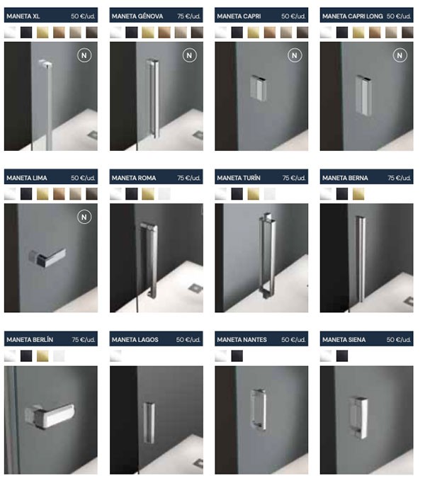 Mampara de bañera Versatil / VR LITE-110 Profiltek - Ítem2