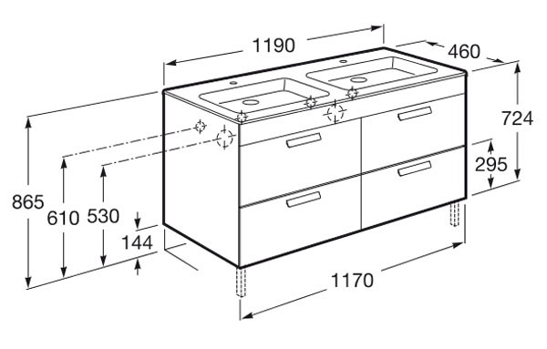 mueble de baño debba de roca - Ítem5