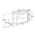 Mueble de baño Meridian de Roca - Ítem3