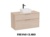 Mueble de baño Optica Roca - dos cajones para lavabo sobre encimera - Ítem4