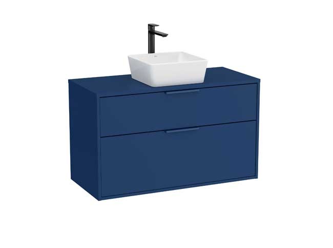 Mueble de baño Optica Roca - dos cajones para lavabo sobre encimera