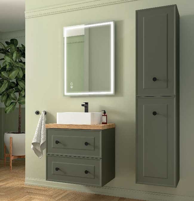 Espejo armario de cuarto de baño 130 cm