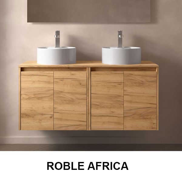 Mueble de baño Noja Salgar Conjunto encimera mueble 4 puertas - Ítem11