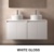 Mueble de baño Noja Salgar Conjunto encimera mueble 4 puertas - Ítem3