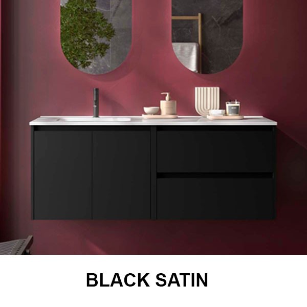 Mueble de baño Noja 2 cajones + 2 puertas Salgar 1200 desplazado - Ítem5